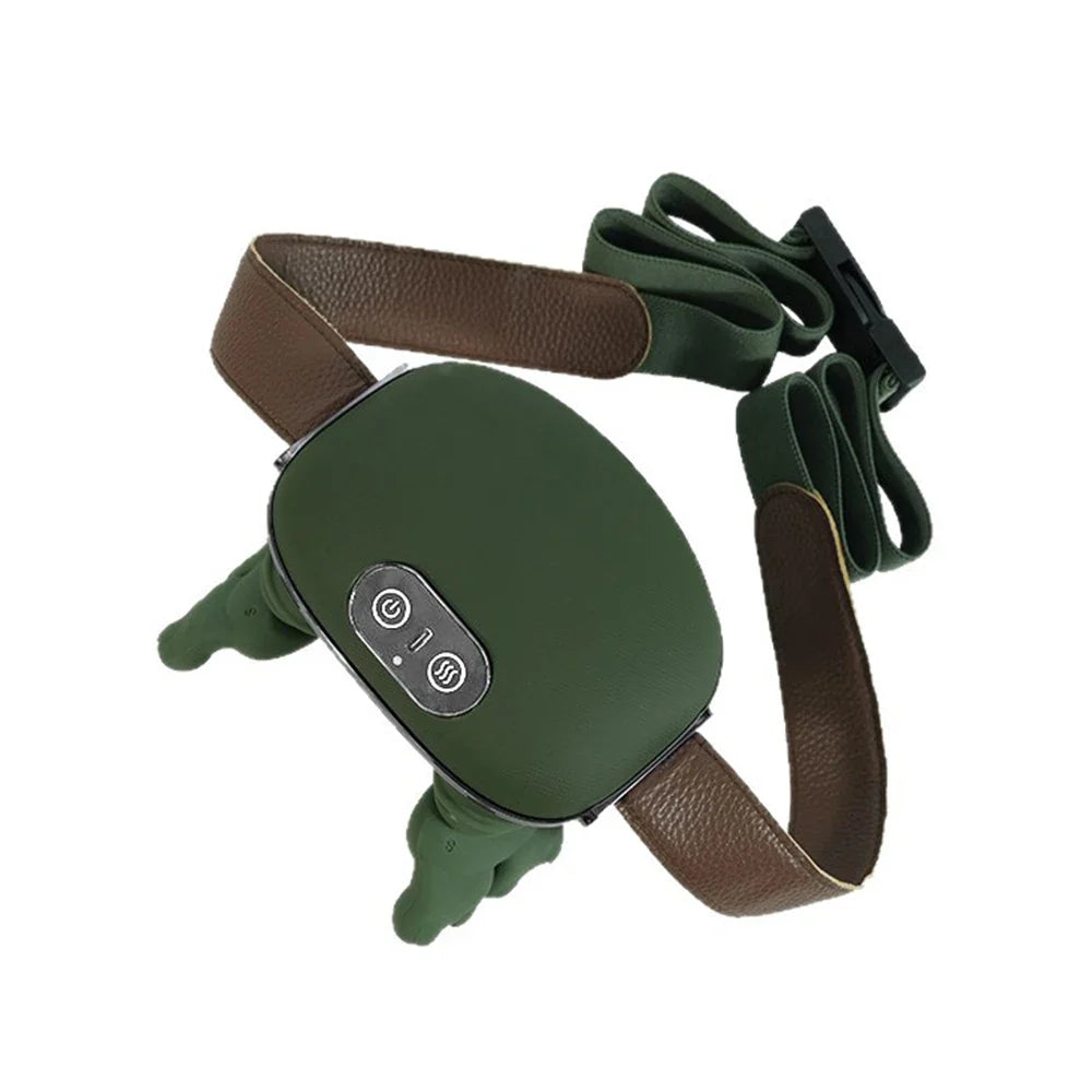 “DeepRelax™ Nacken- & Schultermassager mit Wärmefunktion – Tragbares Schmerz- und Verspannungs-Relief”